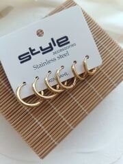 Çoklu Gold Halka (6'lı)