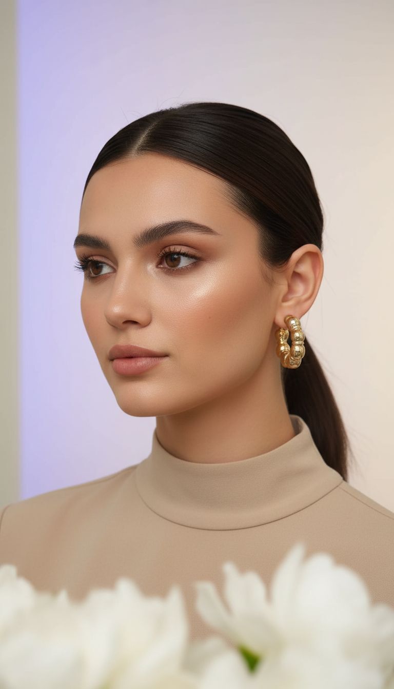 Yarım Ay Bombeli Halka