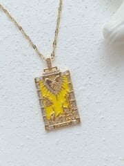 Sarı Tarot Kolye