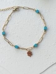 Yeşil Taşlı Halhal