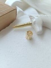 Gold Kalın Model Earcuf