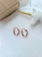 Rose Gold - Silver Halka