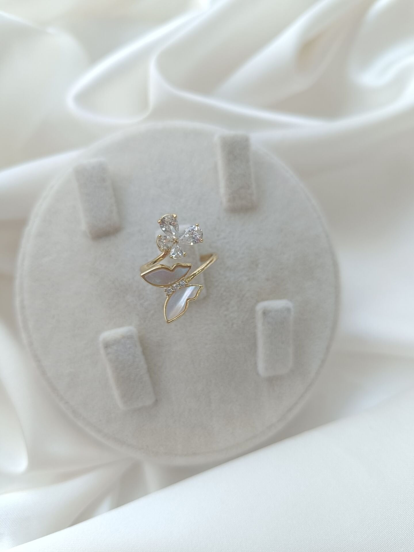 Ayarlanabilir İkili Kelebek Yüzük