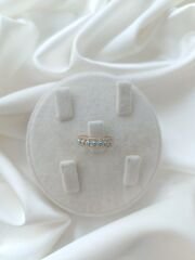 Rose Gold Nazar Boncuklu Yüzük