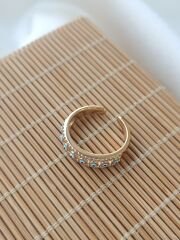 Rose Gold Nazar Boncuklu Yüzük