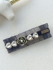 Siyah - Taşlı Toka