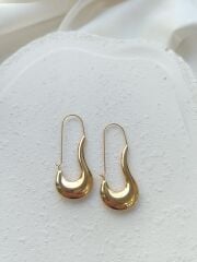 Sarkıt Tasarım Çelik Küpe