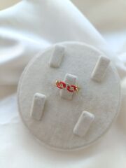 Ayarlanabilir Kırmızı Gurmet Xuping Yüzük