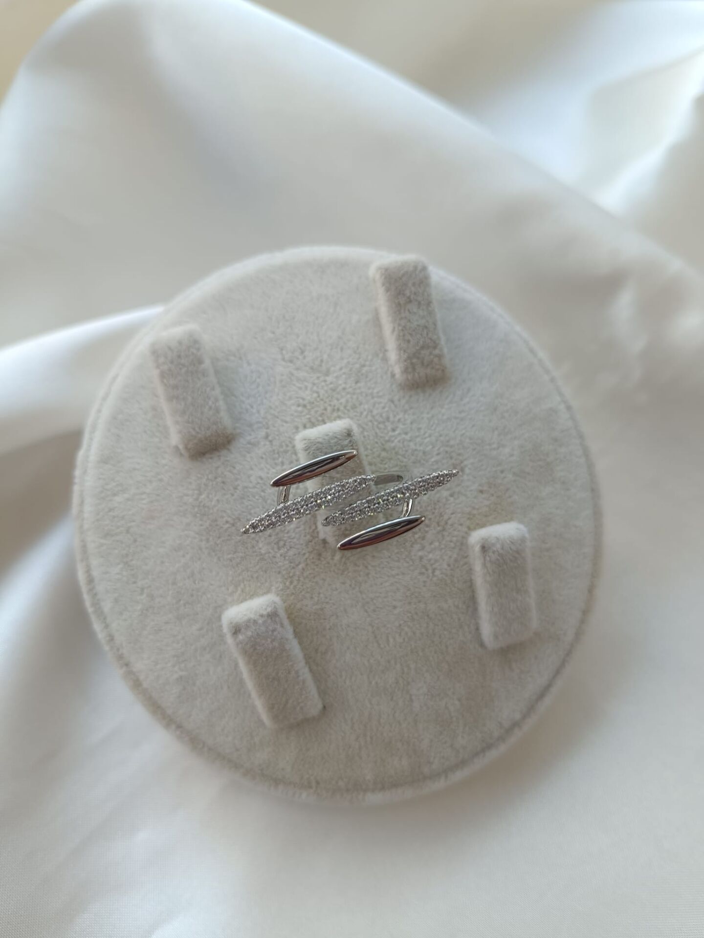 Ayarlanabilir Xuping Silver Yüzük