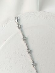 Mini Yıldızlı Vip Bileklik Silver