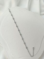 Mini Yıldızlı Vip Bileklik Silver