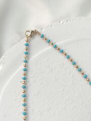 Xuping Mini Mavi Boncuklu