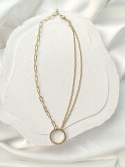 Xuping Halka Tasarım Kolye