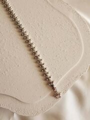 Xuping Silver Çivi Model Bileklik