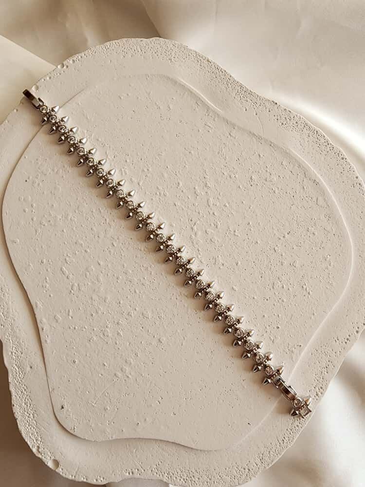 Xuping Silver Çivi Model Bileklik