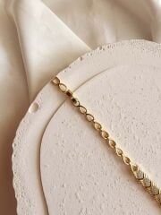 Xuping Gold Yarı Balıksırtı Model