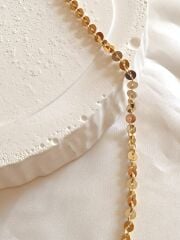 Gold Pullu Zincir Kolye