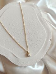 Xuping Tek Taşlı Kolye