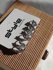 Xuping Altılı Taşlı Küpe