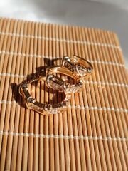 Xoxo Serisi Üçlü Küpe