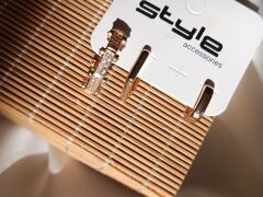 Üçlü Tasarım Altıgen Küpe