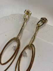 Tasarım Oval Model Küpe