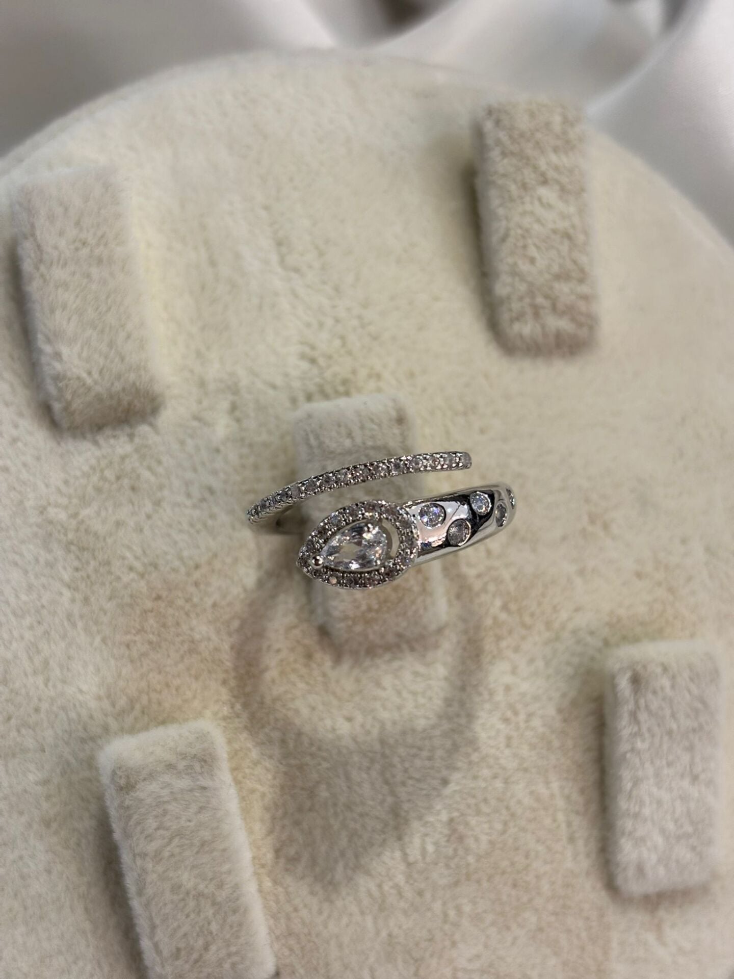 Xuping Ayarlanabilir Silver Yüzük