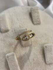 Xuping Ayarlanabilir Gold yılan Model Yüzük