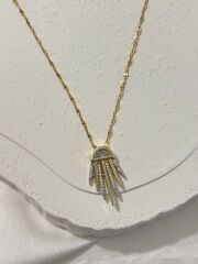 Çelik Ahtapot Kolye