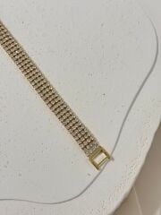 Xuping Dört Sıra Taşlı Bileklik