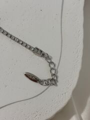 Xuping Silver Üçlü Kelebek Su Yolu