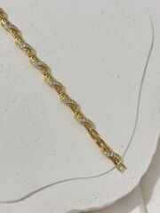 Xuping Taşlı Tasarım Bileklik