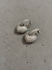 Xuping Silver Kalpli Taşlı Küpe