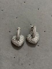 Xuping Silver Kalpli Taşlı Küpe