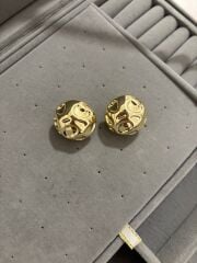 Xuping Gold Büyük Top Küpe