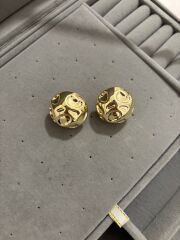 Xuping Gold Büyük Top Küpe