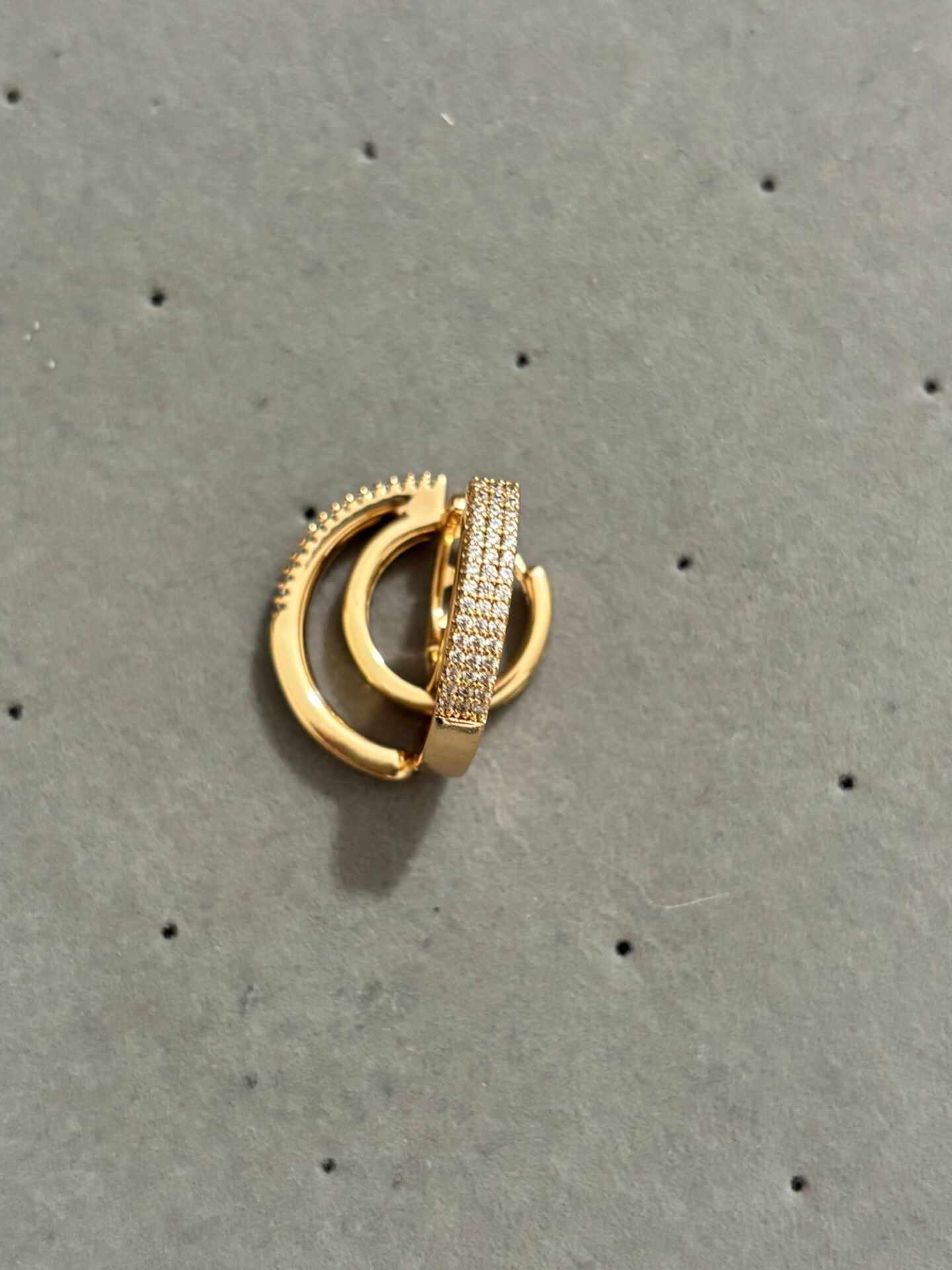 Rosegold Xuping Halka Model Küpe