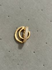 Rosegold Xuping Halka Model Küpe