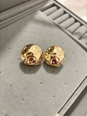 Xuping Rosegold Büyük Top Küpe