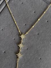 Yıldız Y Kolye Gold