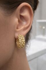 Xuping Kalın Halka Küpe