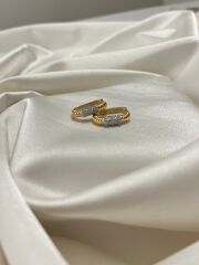 Xuping Yarı Taşlı Yassı Halka