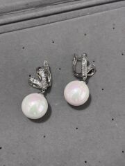 Xuping İncili Silver Küpe