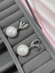 Xuping İncili Silver Küpe