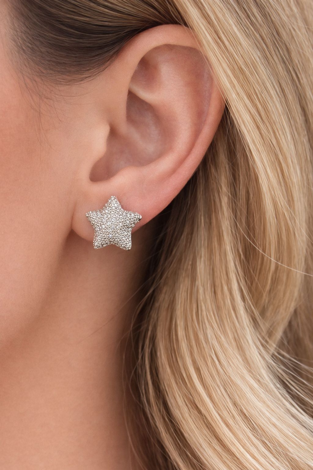 Xuping Silver Taşlı Küpe