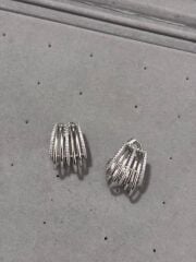 Xuping Silver Yarı Taşlı Küpe