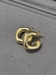 Xuping Gold Bombeli Halka Küpe