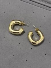 Xuping Gold Bombeli Halka Küpe