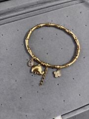 Çelik Fil Charmlı Kelepçe