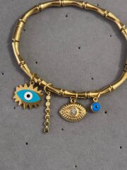 Çelik Göz Charmlı Kelepçe